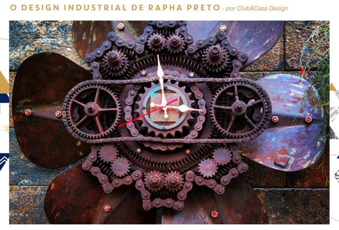 O Design Industrial de Rapha Preto - Por Club&Casa Design