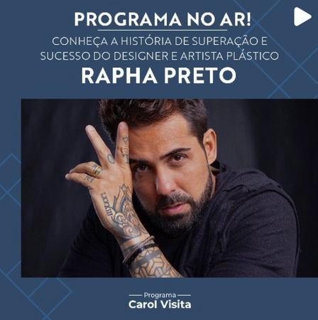Carol Visita - Entrevista com Rapha Preto