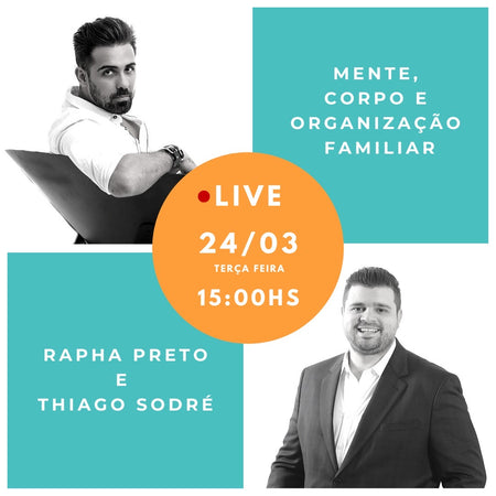 Instagram Live - Rapha Preto e Thiago Sodré - CEO do Clube Casa Design